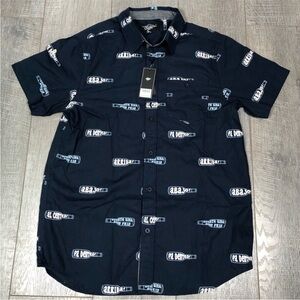 NWT EIGHTY EIGHTY Shirt Button Collar Casual Medium Size